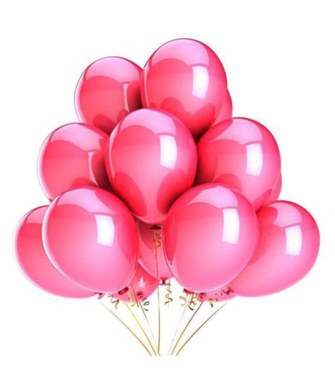 Happy Birthday Metallic Balloons Pink Pack Of 50 Buy Happy Birthday