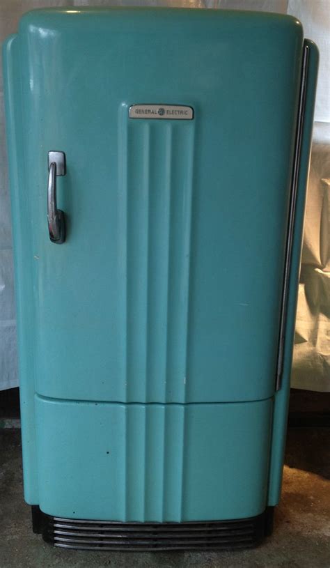 General Electric Refrigerator Vintage Refrigerator Vintage Fridge