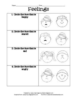 Teaching kids to identify their anger signs can also become a really fun activity when we use therapeutic games. Feelings Worksheet by Priscilla Crews | Teachers Pay Teachers