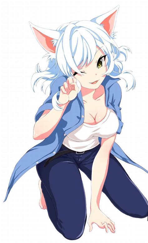 Pin By David Walker On Waifu Anime Neko Nekomimi Cat Girl