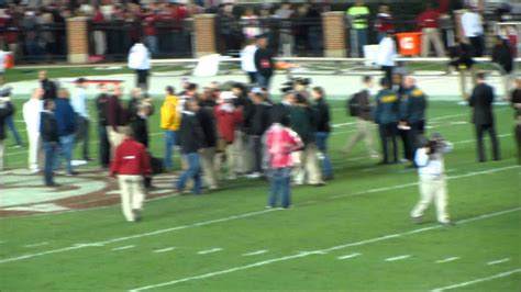 But it didn't come without any, uh, hiccups. Nick Saban & AJ McCarron - post game 2013 Alabama vs LSU ...