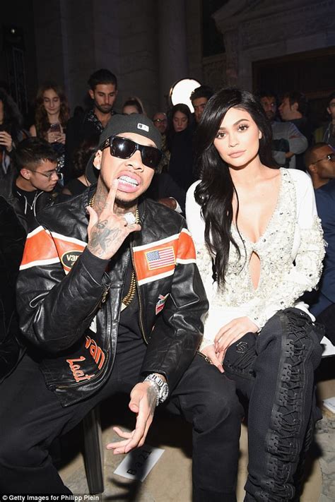 Tyga Seen For First Time Since Report Of Kylies Pregnancy Daily Mail
