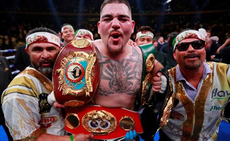 ¡histórico Andy Ruiz Primer Mexicano Campeón De Peso Completo