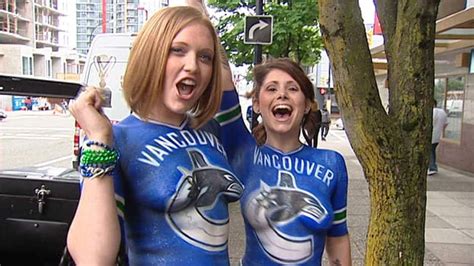 Video Canucks Fans Show Naked Ambition British Columbia Cbc News
