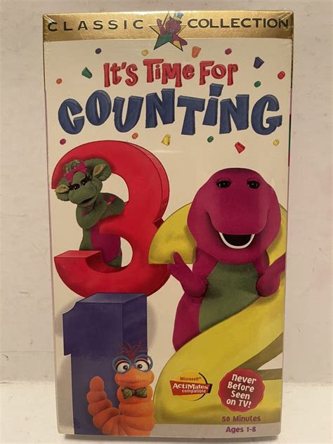 Barney It S Time For Counting Barney S Big Surprise Barney In Outer