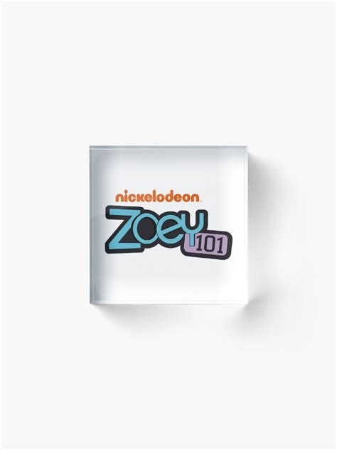 Zoey 101 Logo Vector Acrylic Block For Sale By Mavydesigns Redbubble