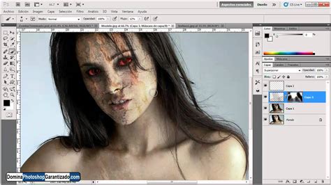 Cómo Crear Un Efecto Zombie En Photoshop Tutorial De Photoshop Youtube