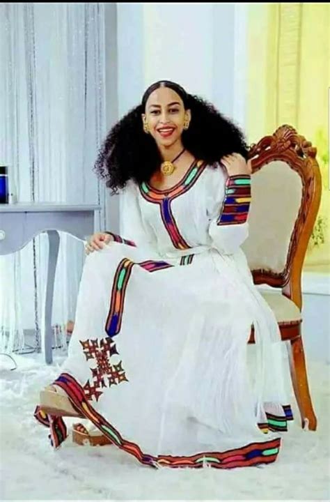 Pin By Hamere Meshesha On Ethiopian Clothes Ethiopian Dress Eritrean
