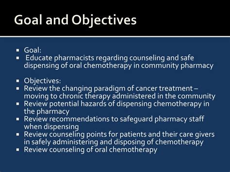 Ppt Oral Chemotherapy Moving Cancer Treatment Into