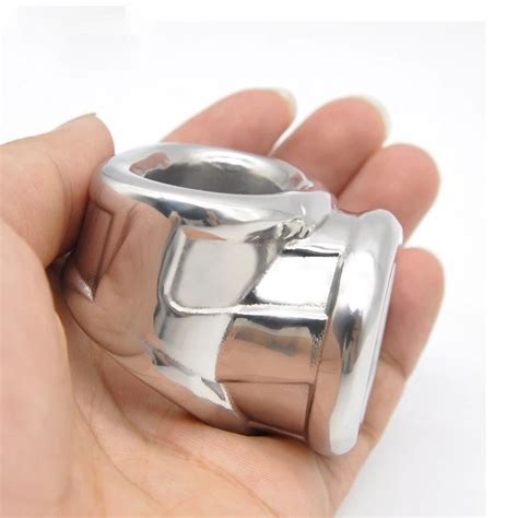 buy stainless steel cock ring metal penis ring cockring ballstretcher cock