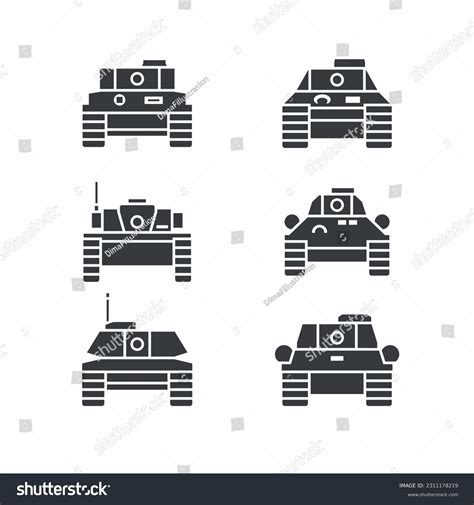 Most Famous Tanks World War Stock Vector Royalty Free