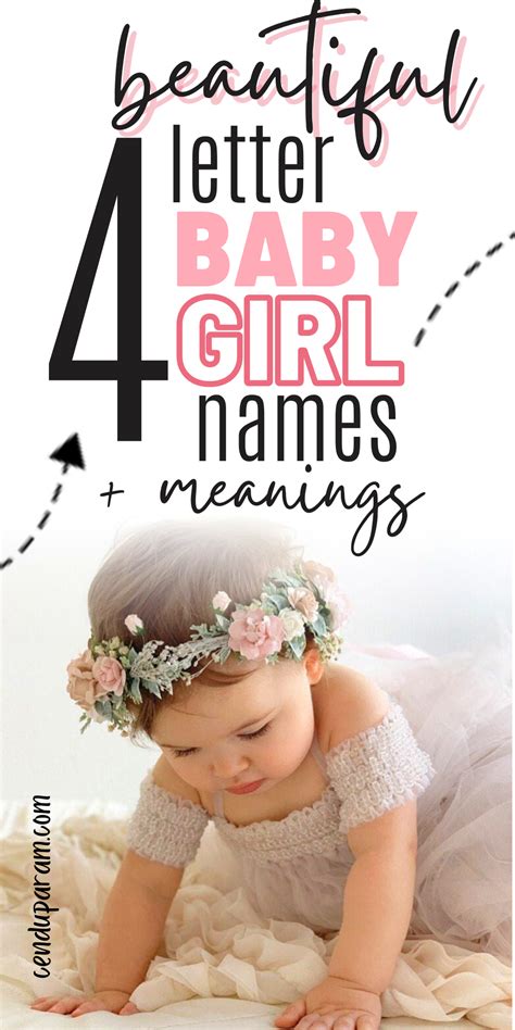 Prettiest 4 Letter Girl Names With Meanings Origins Artofit