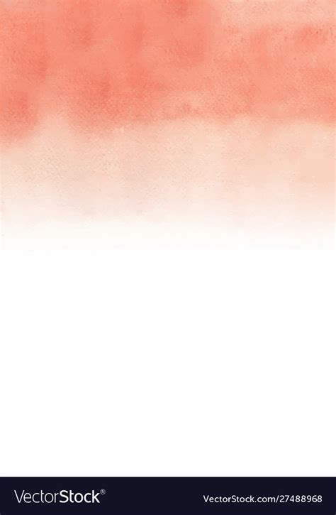 Abstract Peach Pink Gradient Background Watercolor