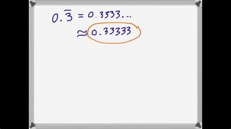 Rational Numbers Expressed As Decimals Youtube