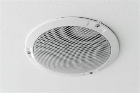 Once you identify these locations, you can then. Ceiling Speaker Stock Photos, Pictures & Royalty-Free ...