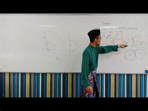 Secara umumnya setiap contoh pdp dalam bahan sumber ini mengandungi: Tangen (Contoh Soalan - Dua Bulatan Bersentuhan) Tingkatan ...