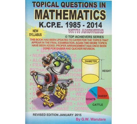 topical questions in mathematics kcpe revision books