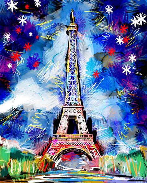 Eiffel Tower Art Paris Painting Eiffel Tower Art Eiffel Tower Painting Paris Artwork