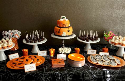 Childrens Spooky Treats Table Celebrations At Home