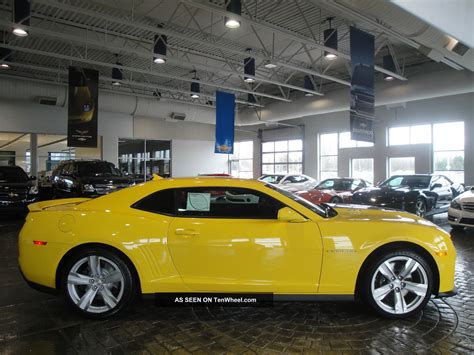 2013 Rally Yellow Supercharged Camaro Zl1 Automatic Carbon Fiber Below Msrp