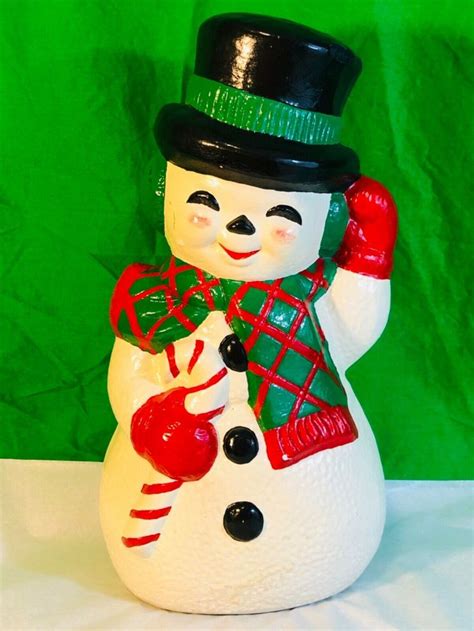 We did not find results for: Vintage Snowman Ceramic Figurine Hand Painted Christmas ...