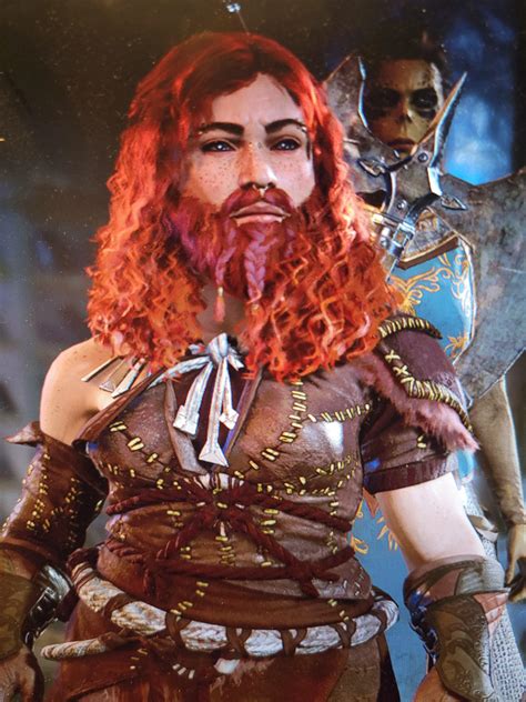 I Love That You Can Give Female Dwarves Big Dwarf Beards Rbaldursgate3