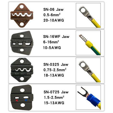 PINCE DE SERRAGE SN 48B Pliers 4JAW Jeu de pinces à sertir SN 48B