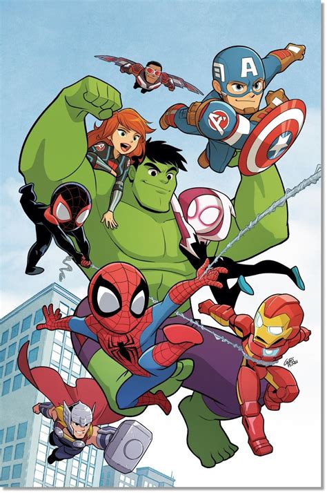 Marvel Renames Its Super Hero Adventures Comics To Make Each A Marvel Avengers Chibi Marvel