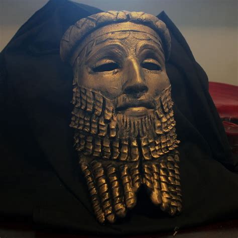This Mask Is Based Off The Original Bronze Sculpture Discovered In