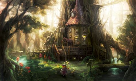 Forest By Hori3 Fantasy Art Landscapes Fantasy Landscape Fantasy World