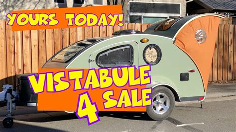 Vistabule Teardrop Trailer For Sale Its Sold—full Tour Youtube