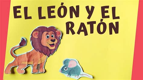 El León y el Ratón Cuentos Infantiles YouTube