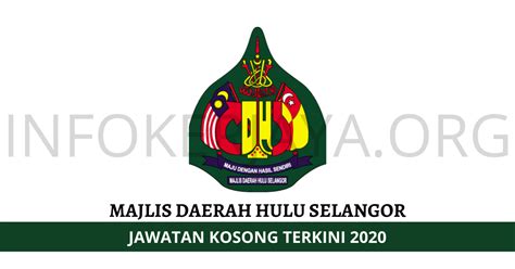 Jawatan kosong suruhanjaya syarikat malaysia (ssm), mohon online sekarang june 7, 2021. Jawatan Kosong Majlis Daerah Hulu Selangor • Jawatan ...