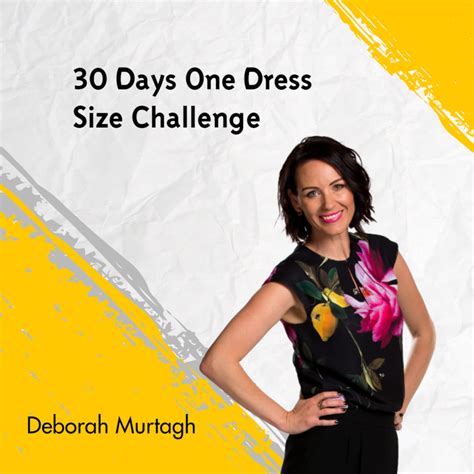 30 Days One Dress Size Challenge