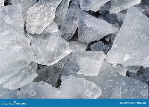 Detail Of Pieces Of Broken Ice Stock Photo Image Of North Floe 23599926