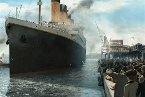 Beautifully Colorized Photos Of Life On The Titanic Days Before It Sank