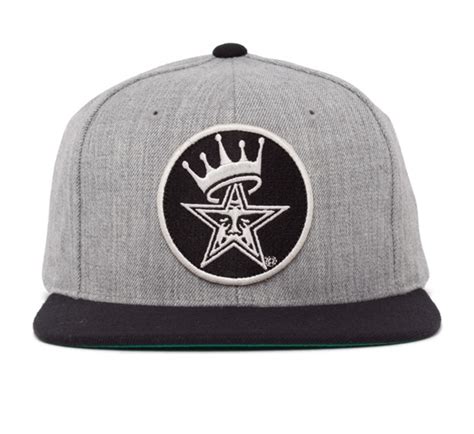 Obey Ordained Snapback Cap Heather Greyblack Consortium