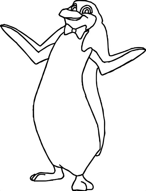 Penguin Coloring Pages Coloringbay