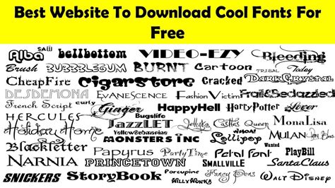 14 Best Website To Download Cool Fonts For Free Droidcops