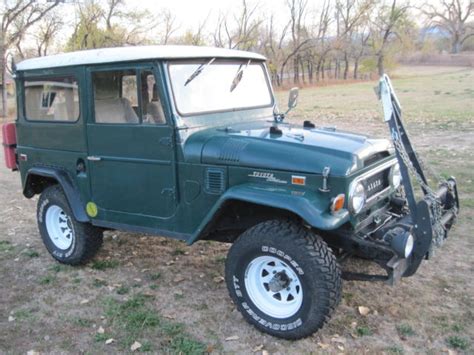 Have your vehicle delivered to you and complete your paperwork at home. 1970 TOYOTA FJ-40 LAND CRUISER JEEP 4x4 SUV VINTAGE CLASSIC BARN FIND for sale - Toyota FJ ...