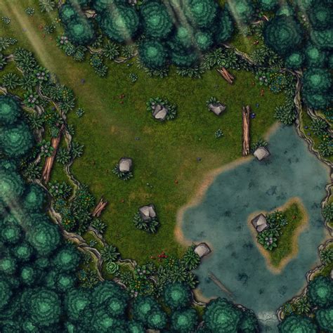 Some Forest Battlemaps I Done Made Battlemaps Fantasy City Map The