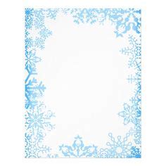This christmas card template may be a good example that can easily win your favor. Printable Christmas Border Writing Paper | A5 Snowflake Border Card Blanks and Envelopes, Silver ...