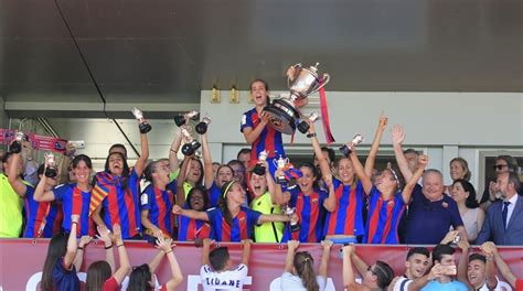 El Barça Femenino Conquista La Copa De La Reina Tras Ganar Al Atlétic