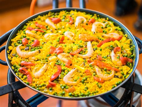 Recettes Paella rapide aux crevettes SOSCuisine Recette