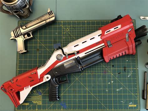 Nerf Ts Bossmerg 12 Fortnite Tactical Shotgun Default Wrap Paint Job
