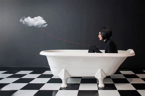 Girl Cloud Bath Hd Wallpaper Wallpaperbetter