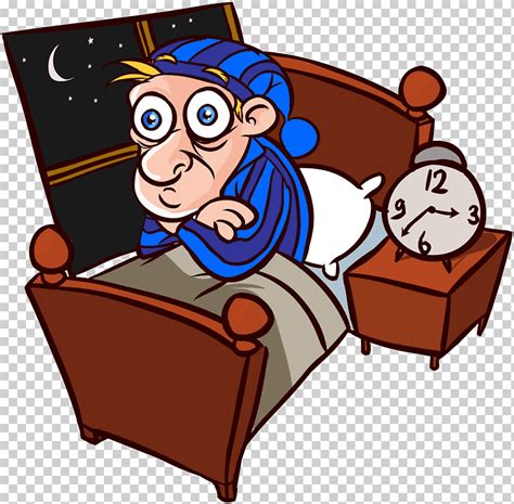Sleep Disorder Insomnia Sleep Deprivation Bed Rest Cartoon Png Klipartz
