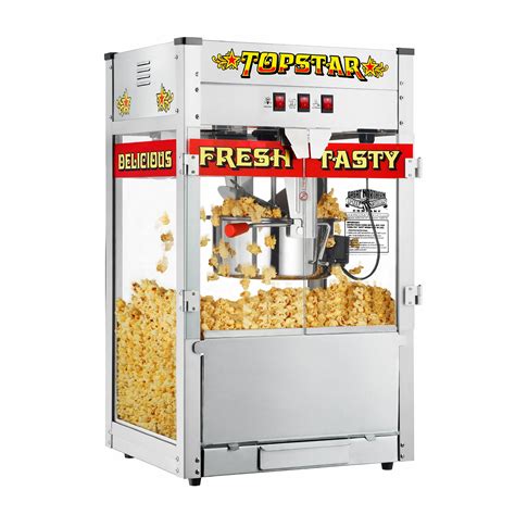 Topstar Commercial Quality Bar Style Popcorn Popper Machine 12oz By