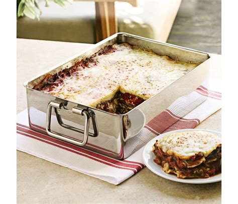 Chefs Deep Lasagna Pan Lasagna Food Lasagna Pan