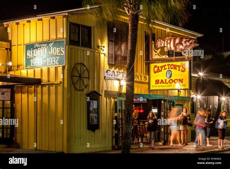Capt Tonys Saloon Bar Key West Florida Usa Stock Photo Alamy